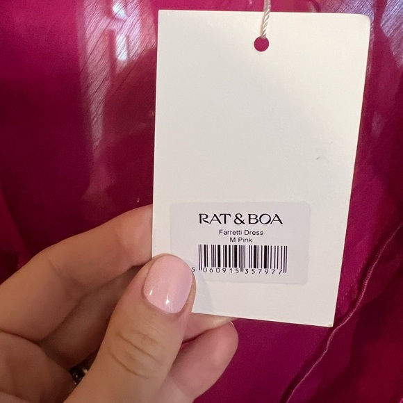 Rat & Boa Fuchsia Maxi Dress - Picture 4 of 4